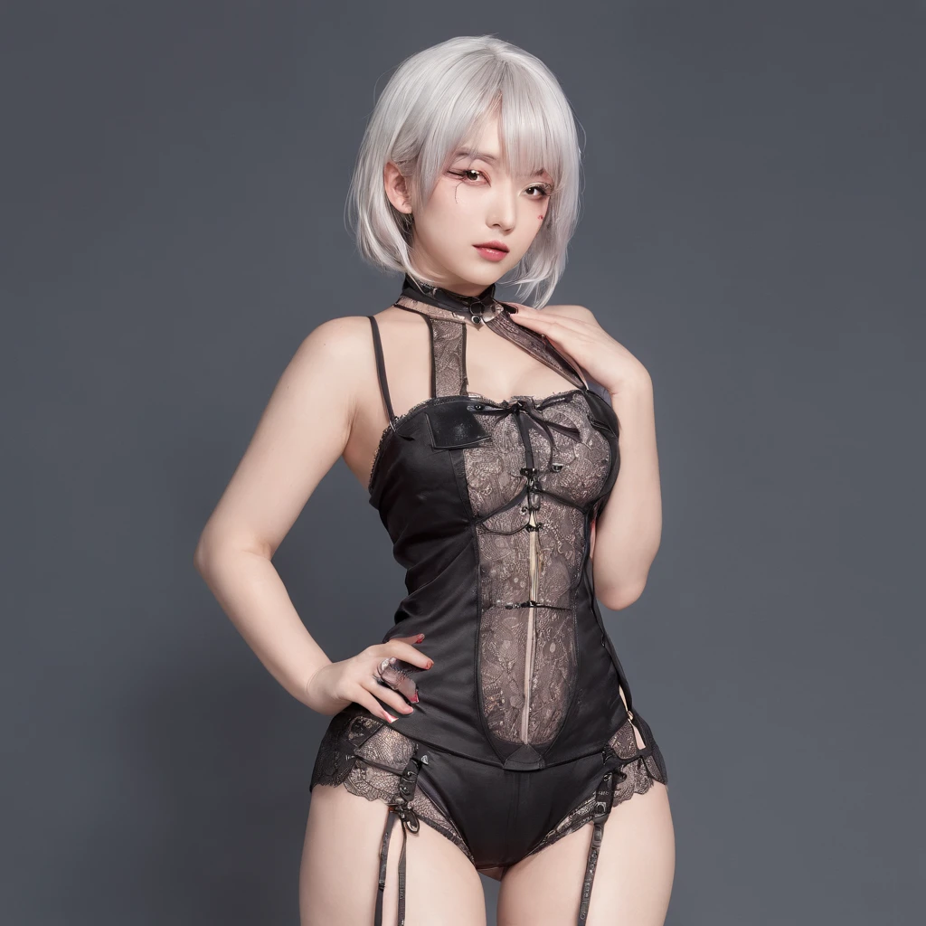 Girl in symbolic clothes of Gothic net,、Japan Female, 13years、Little fat girl、((((Black tears))))、(((nudde)))、short-haired、white hair、hitornfreckles、Kamimei、((((tiny chest))))、A sexy、appearance、drooing eyes、Gothic lolita、AHE Face、flabbergasted、Best Quality, full-face blush, , frontage、Behind,. pile-driver. (thighs thighs thighs thighs),(((sticking her butt out: 1.2))), Troubled face, Viewer Viewing, Wet buttocks,, (((Wet genitals))), big butts、(((Intersection in Shibuya)))、((((Stand up and turn your ass to taunt)))、(((Show)))、Show your、girdle、Black lace underwear、bontage、nffsw