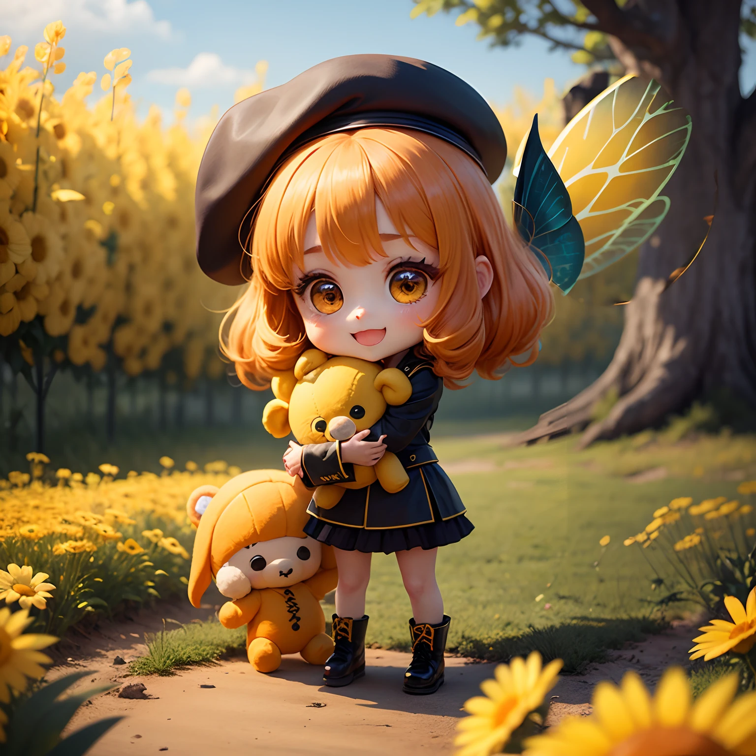 (Fairy in yellow clothes