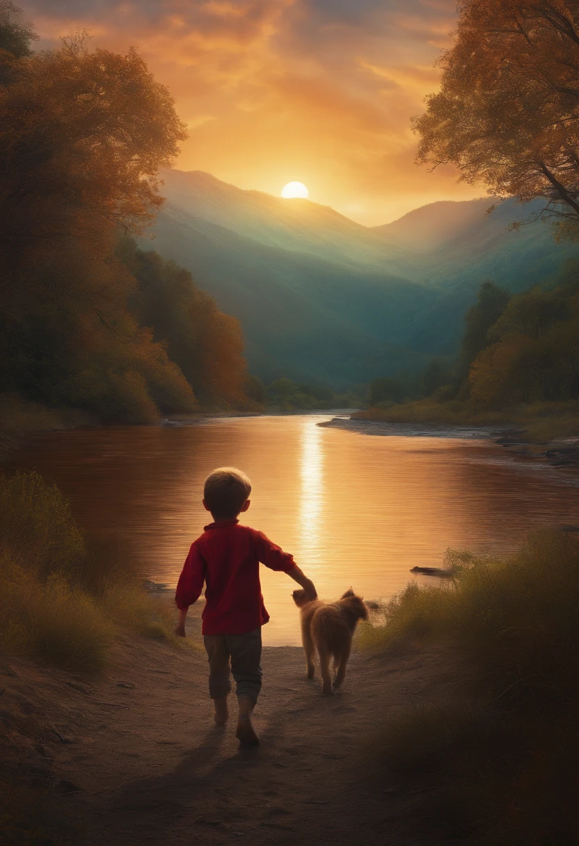 Boy reaches for a redemption