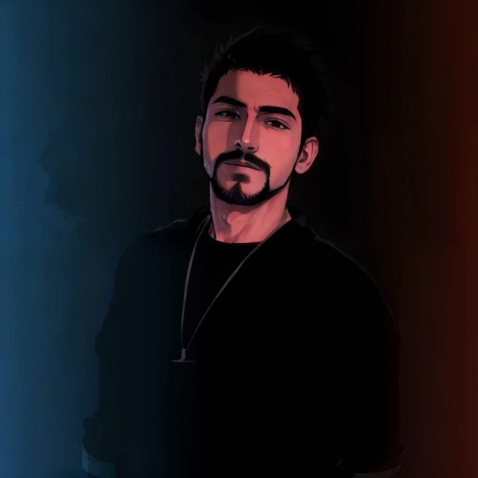 anime estilo cartoon, auto detalhe, max quality, fundo de floresta