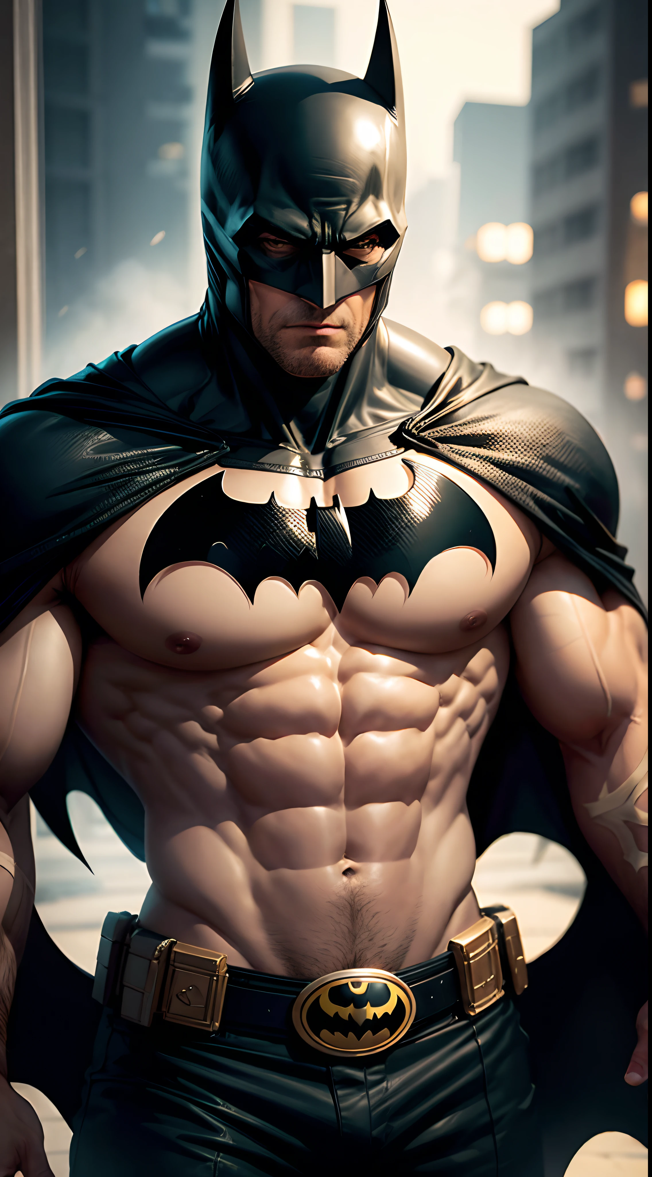 Batman, maravilha, Homem, forte, musculoso