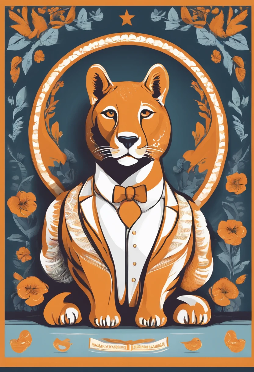 Design a crisp and captivating 2D mascot image featuring an animal on a white background for Stares, the symbol of 'SeaArt.ai/studio.' Stares represents a platform dedicated to empowering aspiring product managers with a wealth of resources and opportunities for learning and growth. Your design should include an animal mascot that embodies the spirit of a vibrant community of product management enthusiasts, a repository of valuable resources such as articles and resumes, and a dedicated job board platform for product managers. Ensure the animal mascot is easily removable and create it in a clean and precise 2D style. Make Stares an emblem of motivation, knowledge sharing, and career advancement, while keeping the background white for effortless extraction.