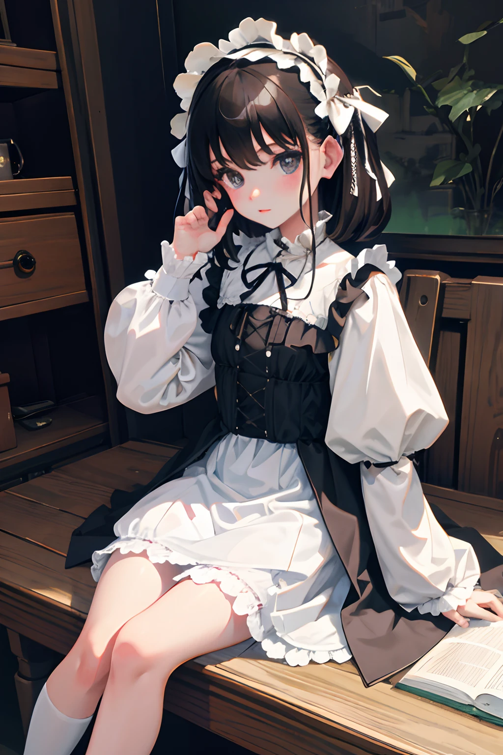 Absolutely beautiful，White silk stockings pink cute little loli，Thirteen-year-old girl