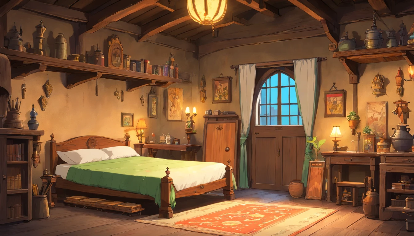 medieval room,bedroom,Industrial-style,natta,Big bets