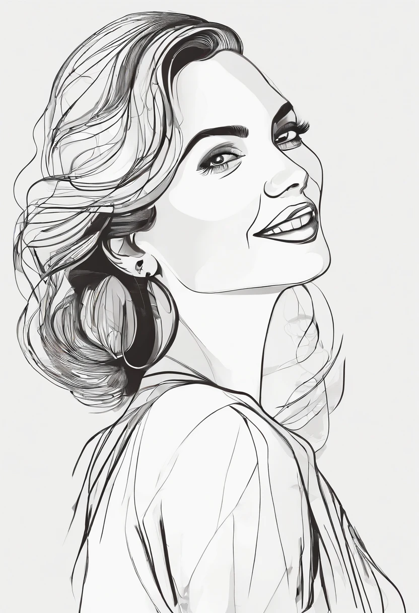 woman smiling