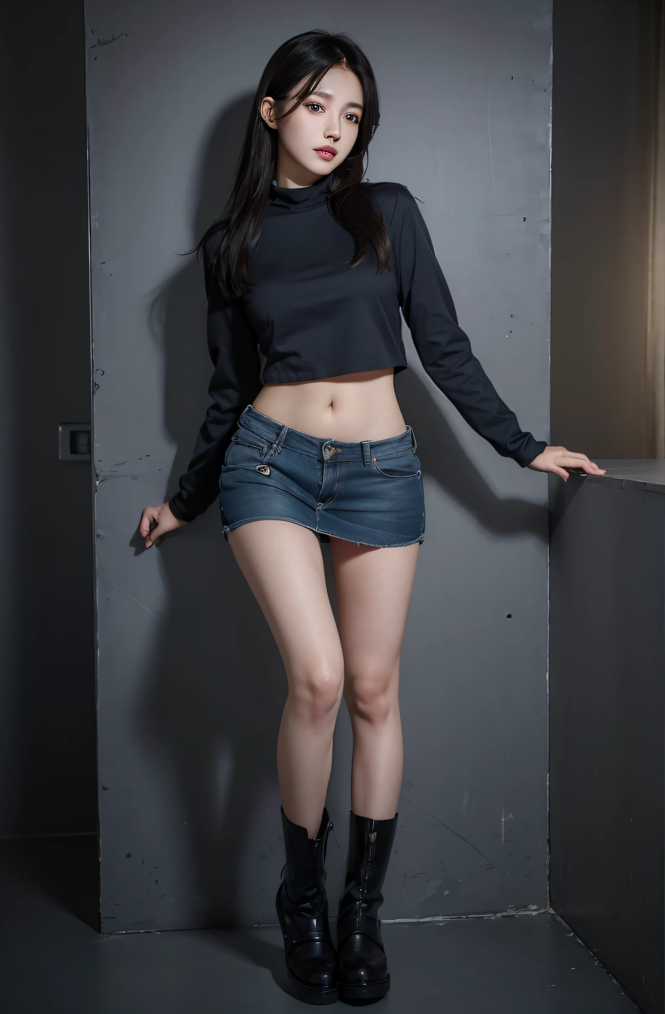 (masuter piece:1.3)、(8K、Photorealsitic、Raw photography、top-quality: 1.4)、(1girl in)、beautiful expression、(Lifelike face)、(A dark-haired、long)、
Beautiful hairstyle、realisticeyes、Beautiful details、(real looking skin)、Beautiful skins、absurderes、enticing、超A high resolution、A hyper-realistic、high-detail、the golden ratio、