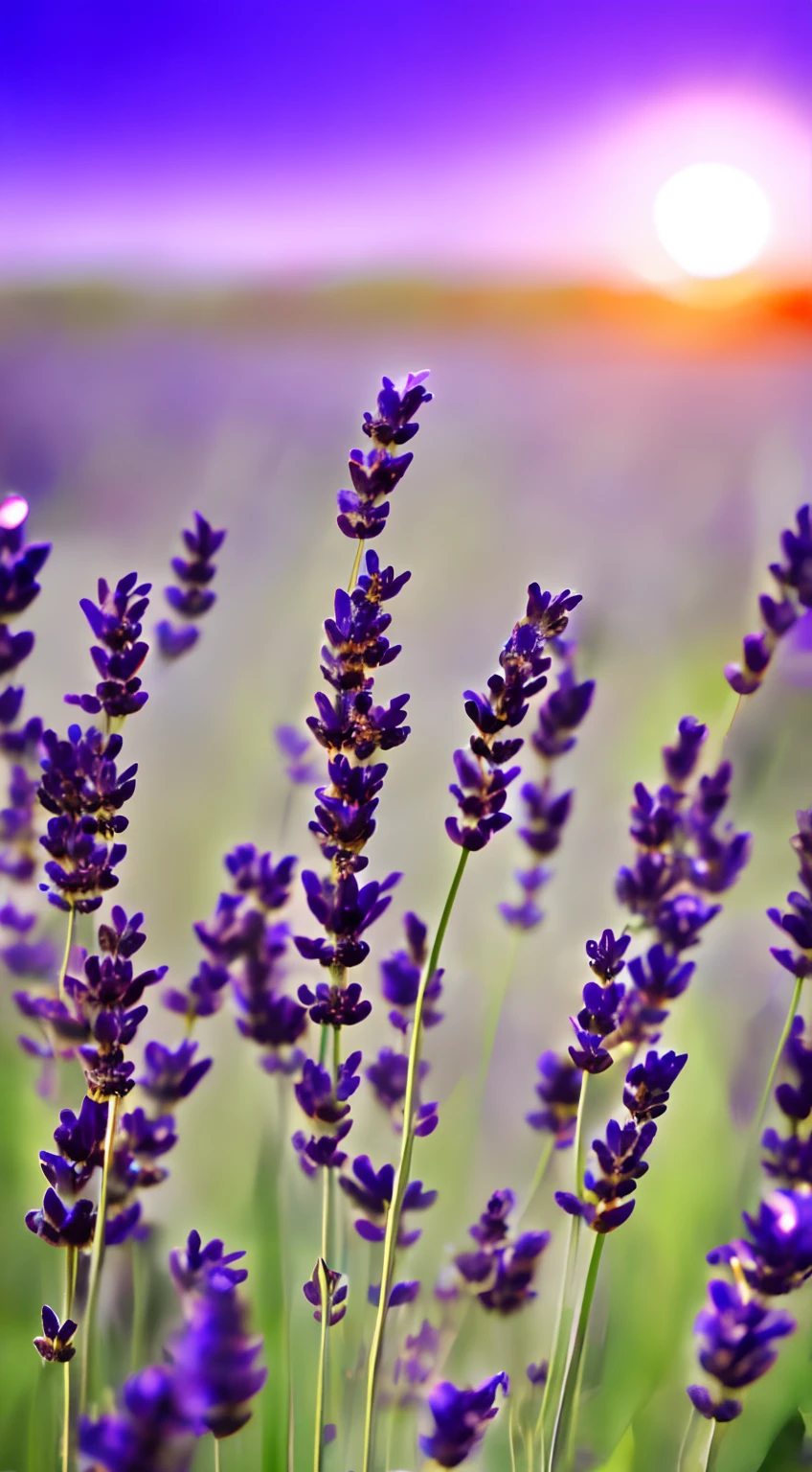 (Flower field on a spring day at sunrise, lavender, Dew on lavender petals,
Lavender petals blowing in the wind,
Watercolor,
Bright and dim atmosphere,
sharp focus, intricate details, highly detailed --auto