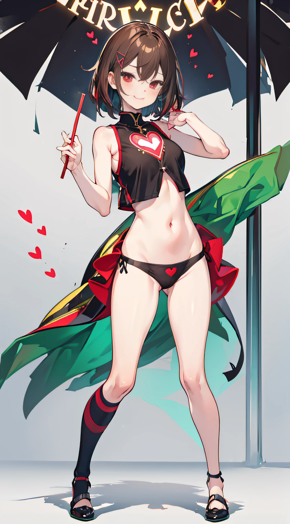 X-rated,undertale,chara,s girl,red - eyed,Smile,sexy for,green color,Chest leakage,Crop top,hot pant,stocklings,Full body standing painting,tempting pose,with short brown hair,Stripper,Be red in the face,Underwear model,Lust,Hand repair,the detail,Sex clothes,k hd,No underwear,Adult videos,Cocked buttocks,Stick out your tongue,Playful,love heart,jade foot,Expose the chest,Vest line,love hotel,with an open crotch,Dress revealingly,flesh body,Obscene lines,Brothel,pole dance,痴女(Optimal image quality,tmasterpiece,sexual appetite)