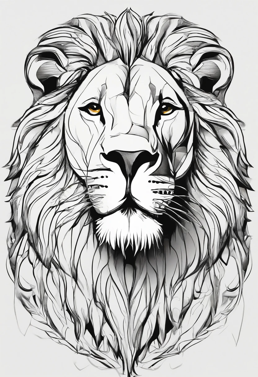 One lion , lion's face , destaque no rosto , foco rosto