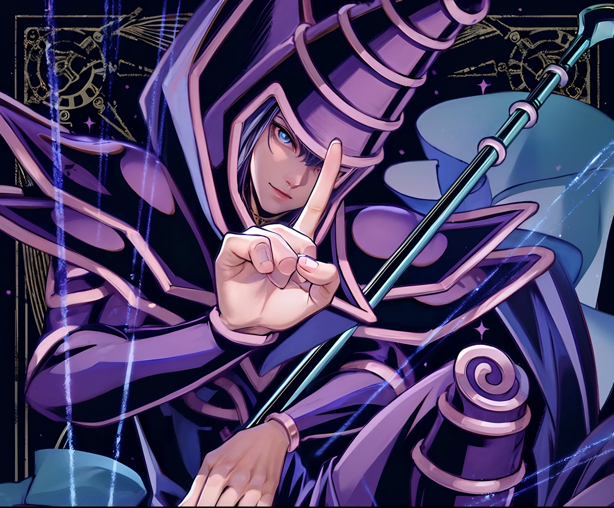 mago negro, yu gi ho