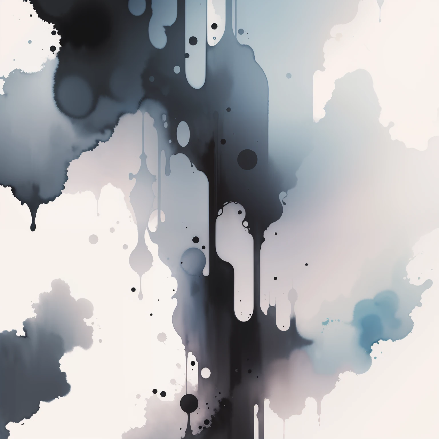 Abstract watercolor background illustration,greys