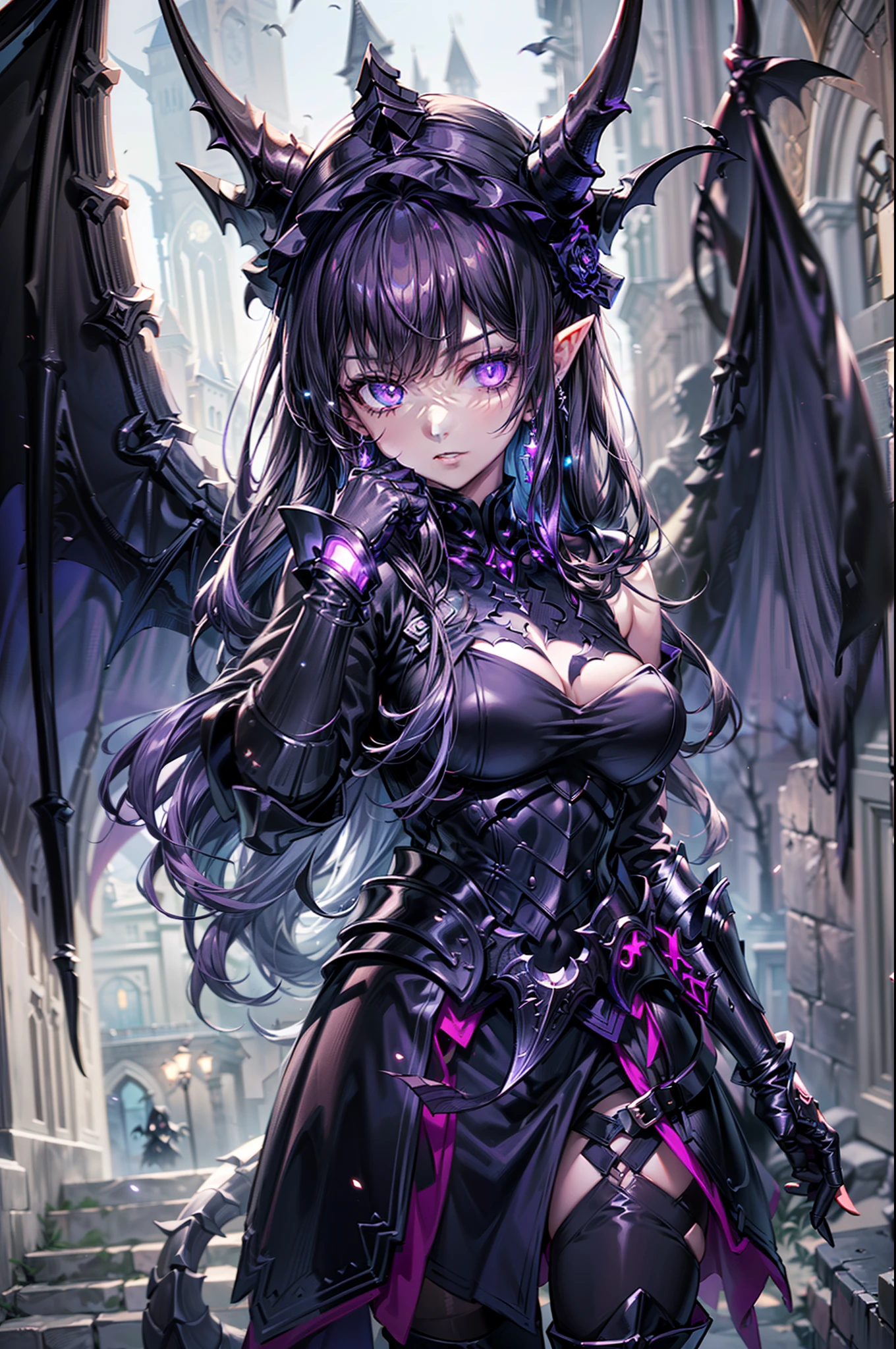 1 mature and seductive woman,(Detailed Description,Unbelievably absurd,High resolution,8k wallpaper,masterpiece,Highest quality,Regional Depth,Anatomically accurate depiction,A face with attention to detail, Eye on the details,Perfect body,Two beautiful hands, Five perfect fingers),(Glowing Skin,Glossのある肌,Oilskin),((Sexy female rider)),(Rider Suit,latex,Gloss),eyelash,(Visor goggles,Purple eyes,There is cleavage in the chest,Glossのある口紅,Captivating smile,Sweat),(whole body),(((Riding on motorcycle,))),speed