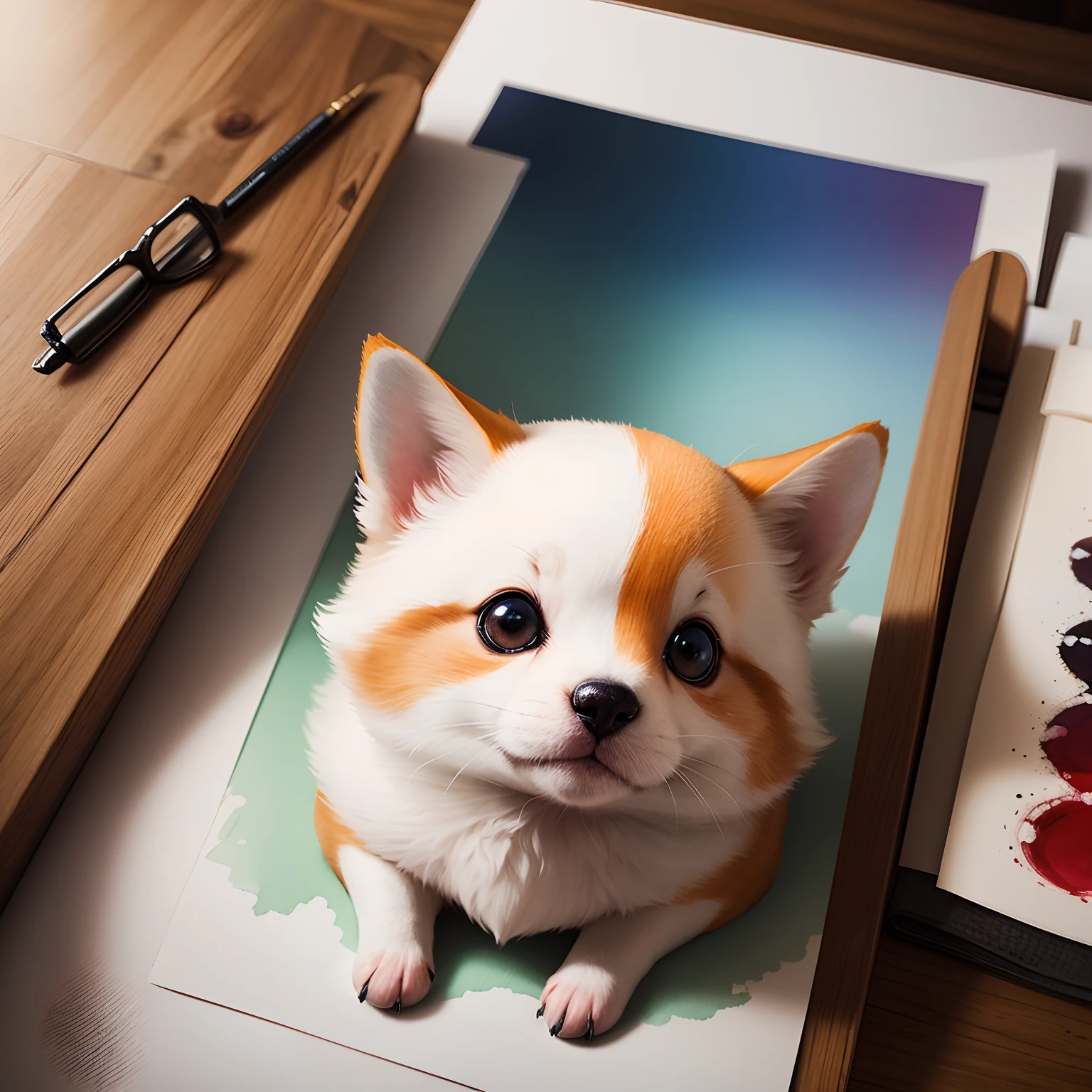 watercolour cute animals