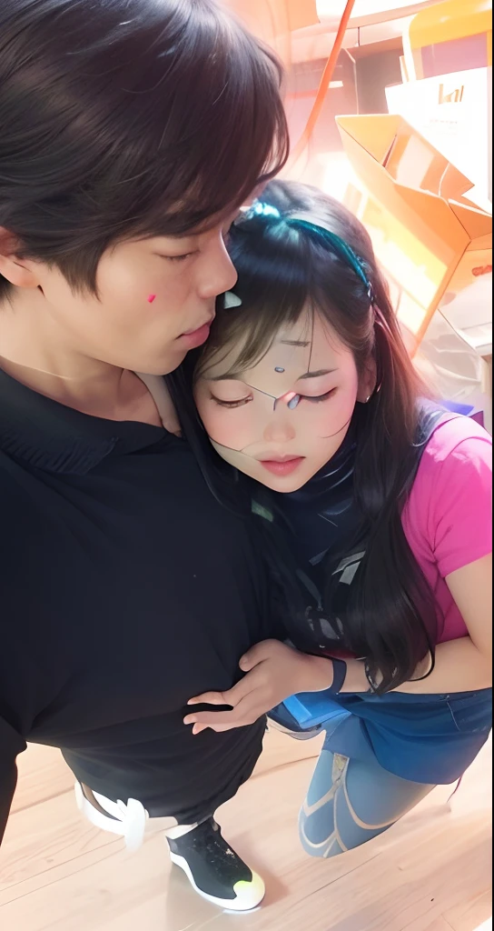 there is a man and a woman who are lying together, they are in love, Parece Fabiula Nascimento, Directed by: Nandor Soldier, Directed by: Willian Murai, par, Lovely couple, selfie apaixonada, Me ajuda, foto de perfil, pose de casal, by Amelia Peláez, 1614572159