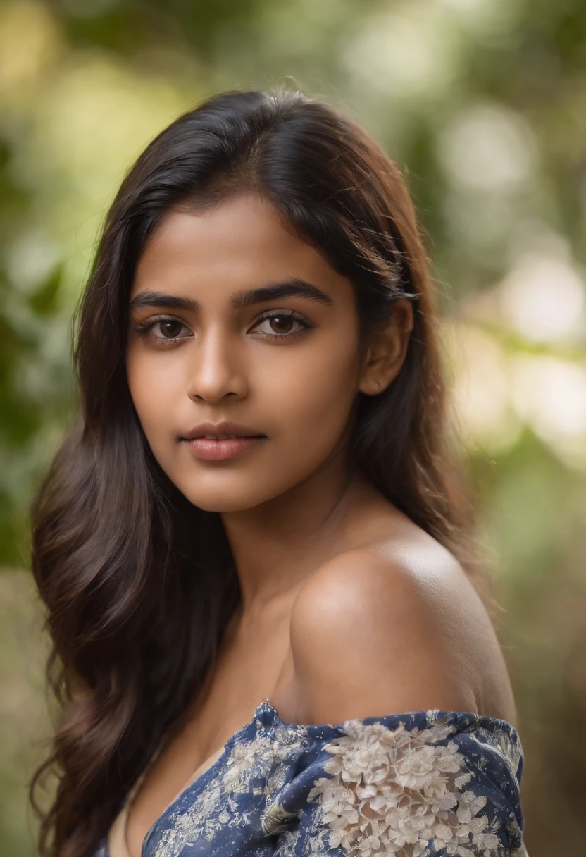 Young, Beautiful Sri Lankan girl, 20 years old.  hot boobs deep clevage