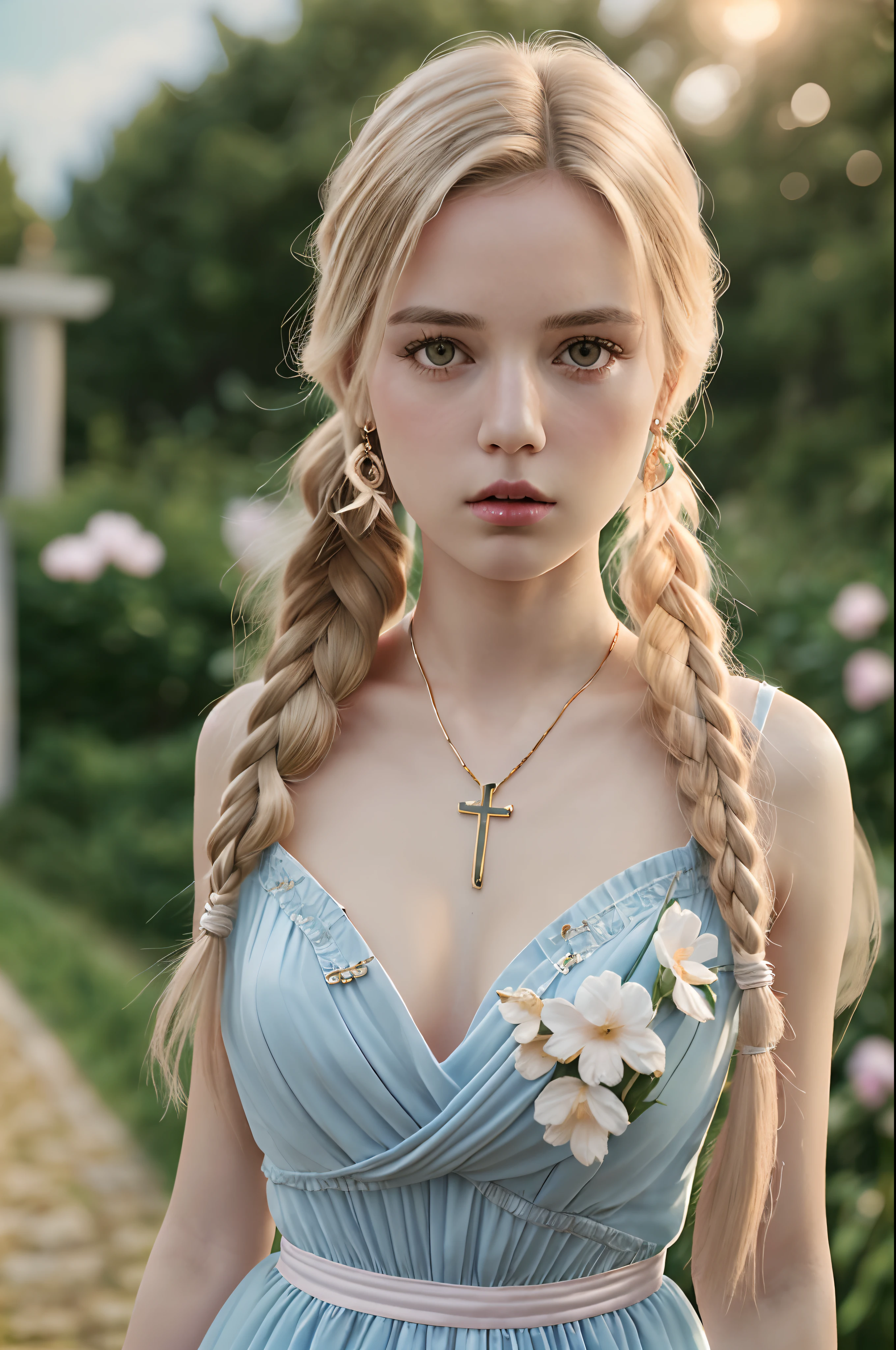 (8K, Best quality:1.2), (Masterpiece:1.37), (Photo, Photorealistic:1.37), (超高分辨率), Half body, walking pose, Shooting from front, Slow motion, Full body costume long dress, (Pink white light blue long dress:1.2),(Gorgeously decorated period costumes), (insanely details, full bloom:1.5), (Highest quality, Alessandro Casagrande, greg rutkovsky, Sally Mann, concept-art, 4K), (simulating:1.2), (High sharpness), (Detailed pupils:1.1), Detailed face and eyes, Masterpiece, Best quality, (Highly detailed photo:1.1), (Long blonde hair, pony tails,extatic:1.1), (Young woman:1.1), Sharp, (Perfect body:1.1), Realistic, Real Shadow, 。.3D, (Temple background:1.2), Cross your arms over your chest
photograph:Canan EOS R6, 135mm, 1/1250s, f/2.8, ISO 400