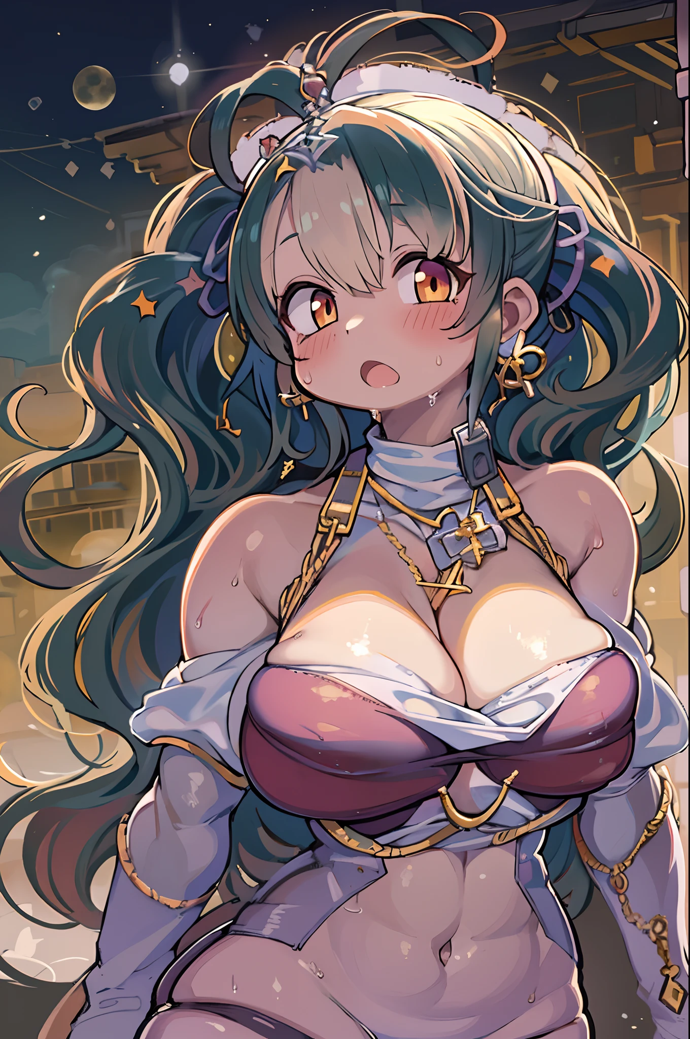 SeaArt Bot
Upscaling
SeaArt 2.1
01:09:06
girl, looking at you, Face, High quality, Radiant, natta, red velvet,under big full moon、Looking up at the moon、fullmoon、((((huge-breasted)))),Chibi、Ultramammy、cleavage、mega boobs、