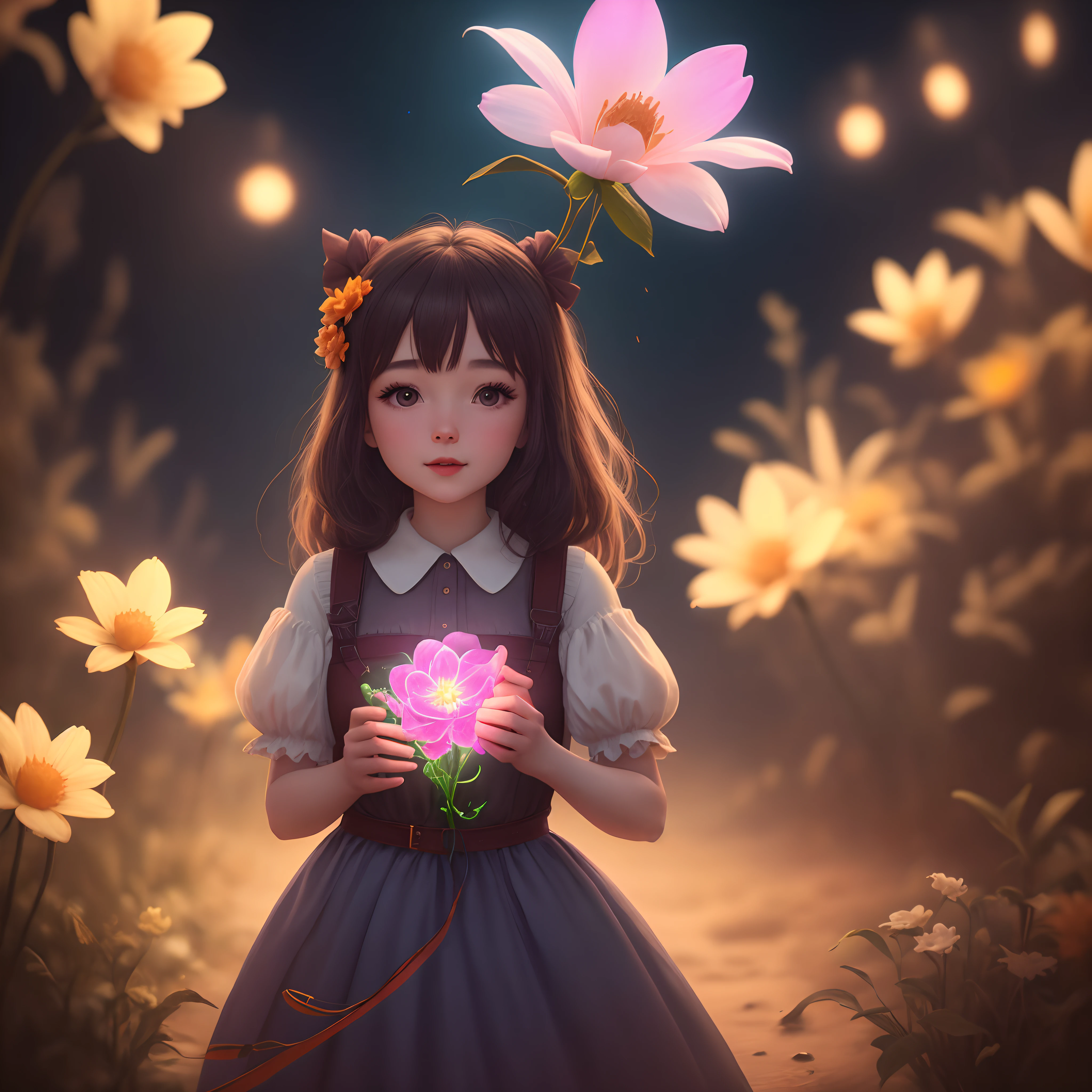 The Girl and the Magic Glowing Flower, 8K