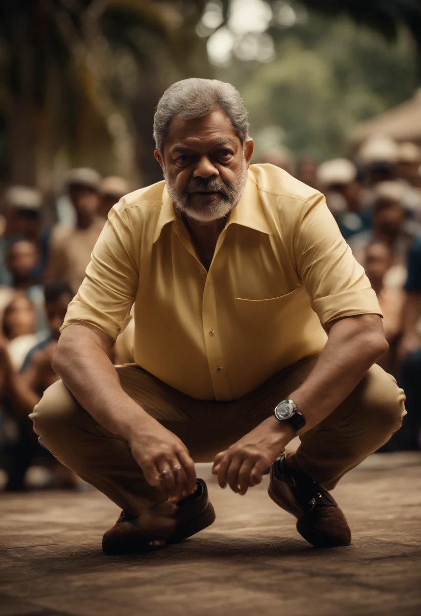 presidente do brasil lula fazendo break dance