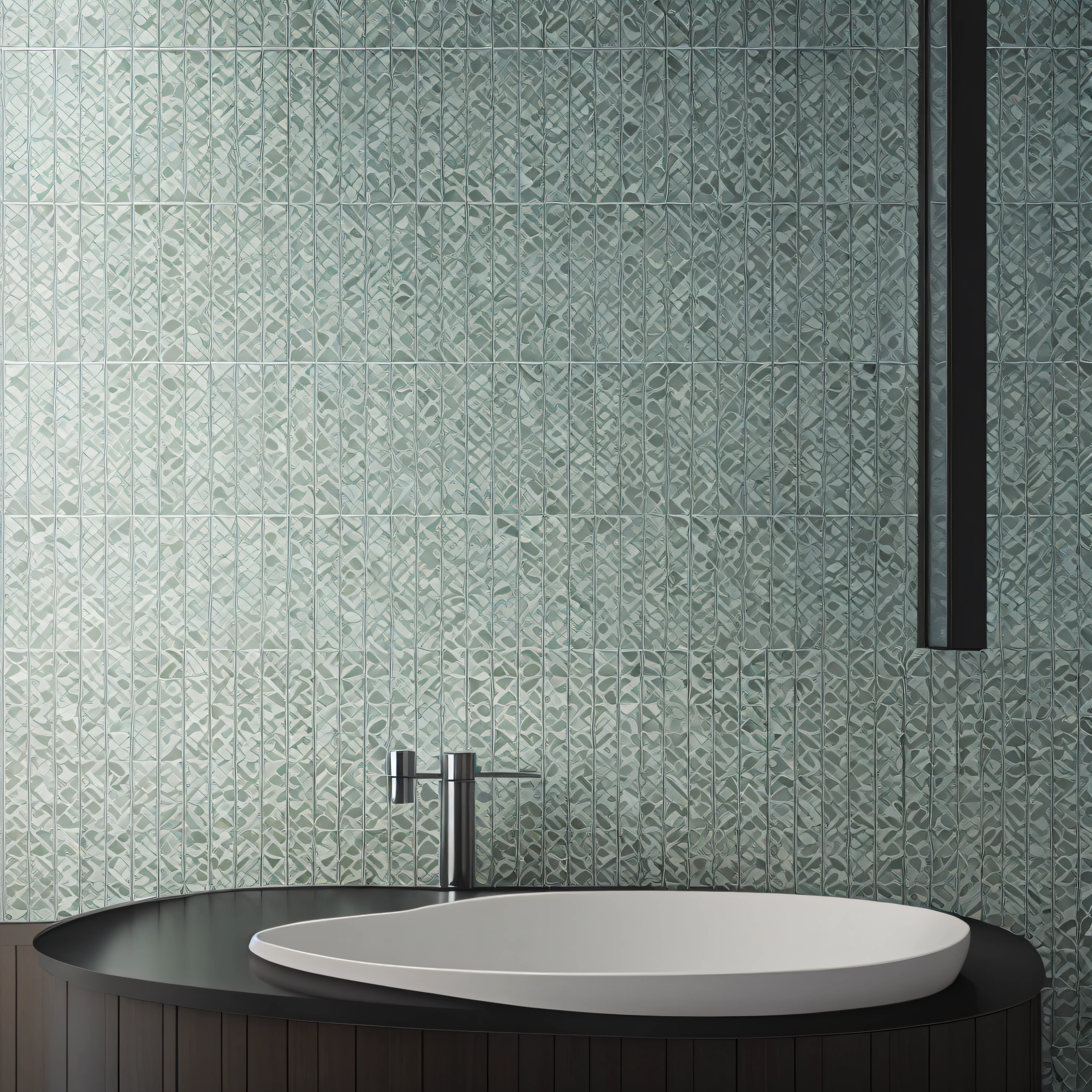 Mosaic Tiles: Patterns resembling tiles or mosaics.