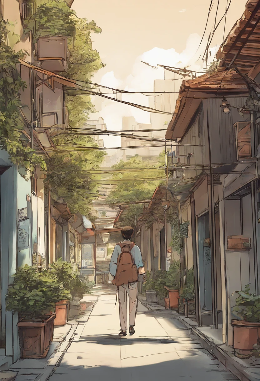 comic strip,Hong Kong comic book style,Fengyun comic style,(((Comic storyboard))),Two-dimensional picture,Estilo de Makoto Shinkai,Makoto Shinkai manga art,teens girl,The narrow streets of the town,starrysky,vibrant with colors,super-fine,Smooth lines,high qulity,8K,tmasterpiece