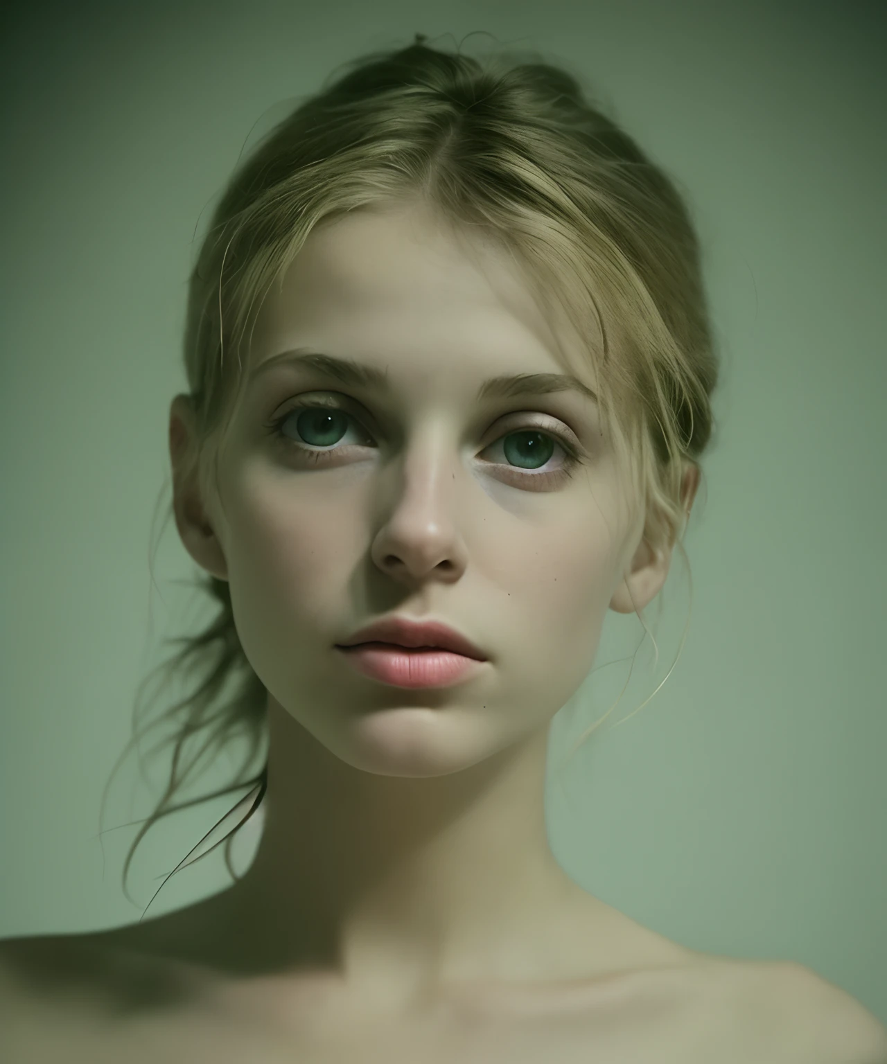 photorealestic，pupils，Pure，Nakedness