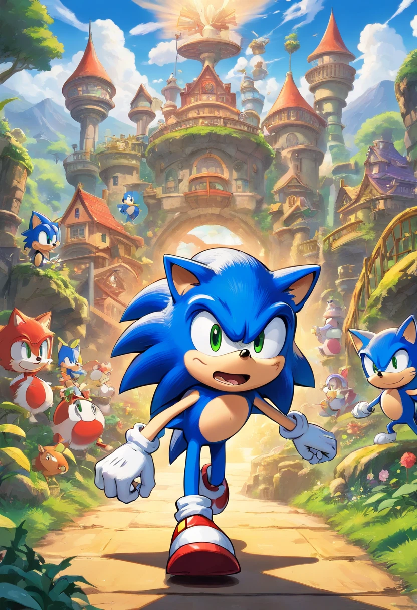 sonic the hedgehog,estilo jogo cuphead