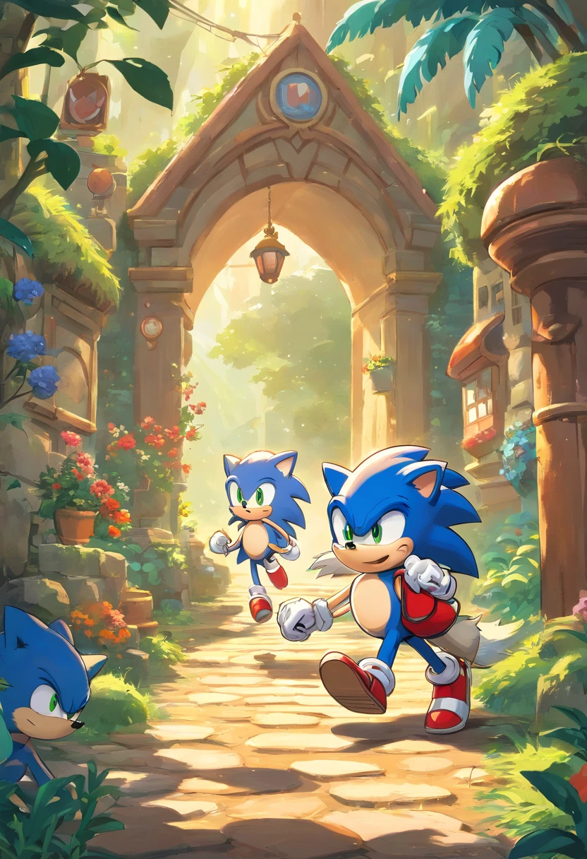 sonic the hedgehog,estilo jogo cuphead