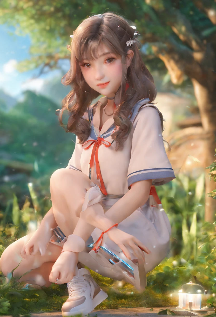 Breasts Japanese loli Short hair Half nude Wet transparent clothes School JK uniform lying Leg raise Look at the camera Miniskirt Open legs Blushing breasts --auto --s2