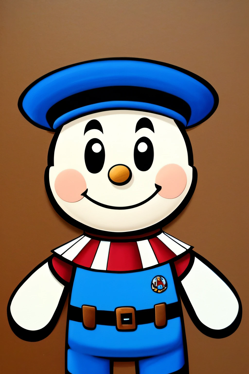Handbook，painting of a，handpainted，adolable，cartoon character --auto