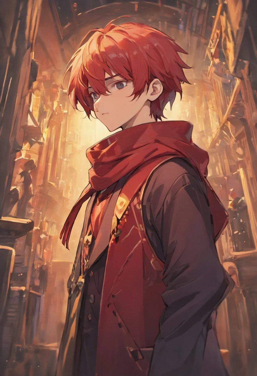 a cartoon drawing of a man with a red scarf, video game character concept, 2d concept art, single character concept art, concept art character, detailed full body concept art, game character concept art, character concept artwork, starfinder character, concept character, rpg concept art character, fantasy character concept, concept character art, character concept art