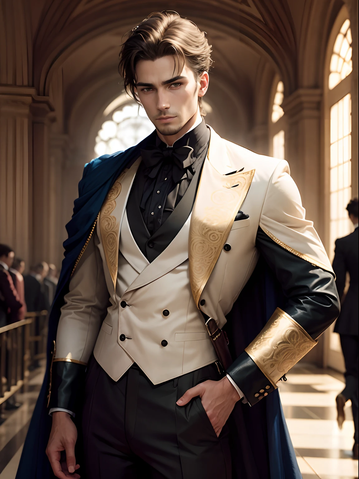 Un homme en costume