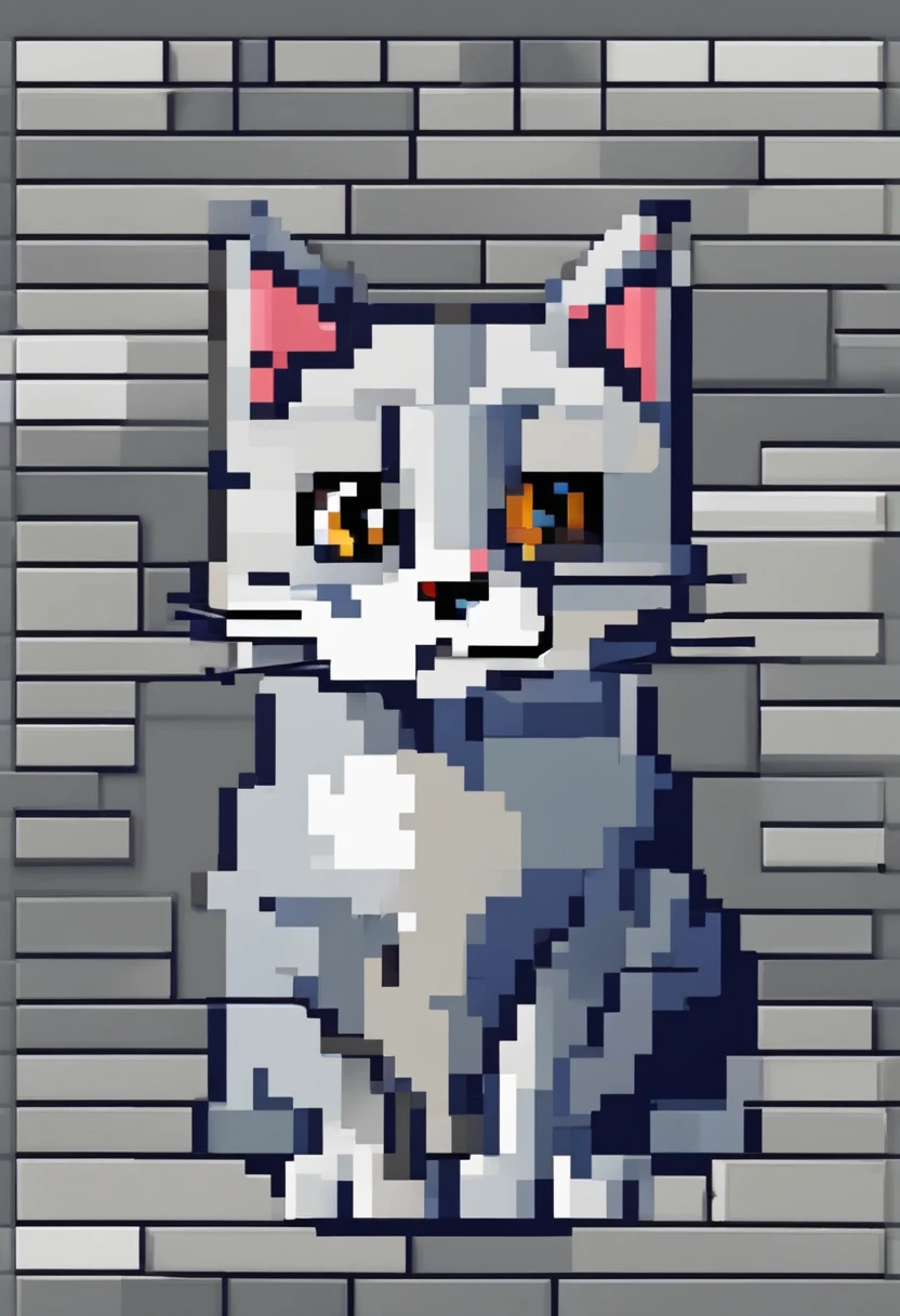 gray cat