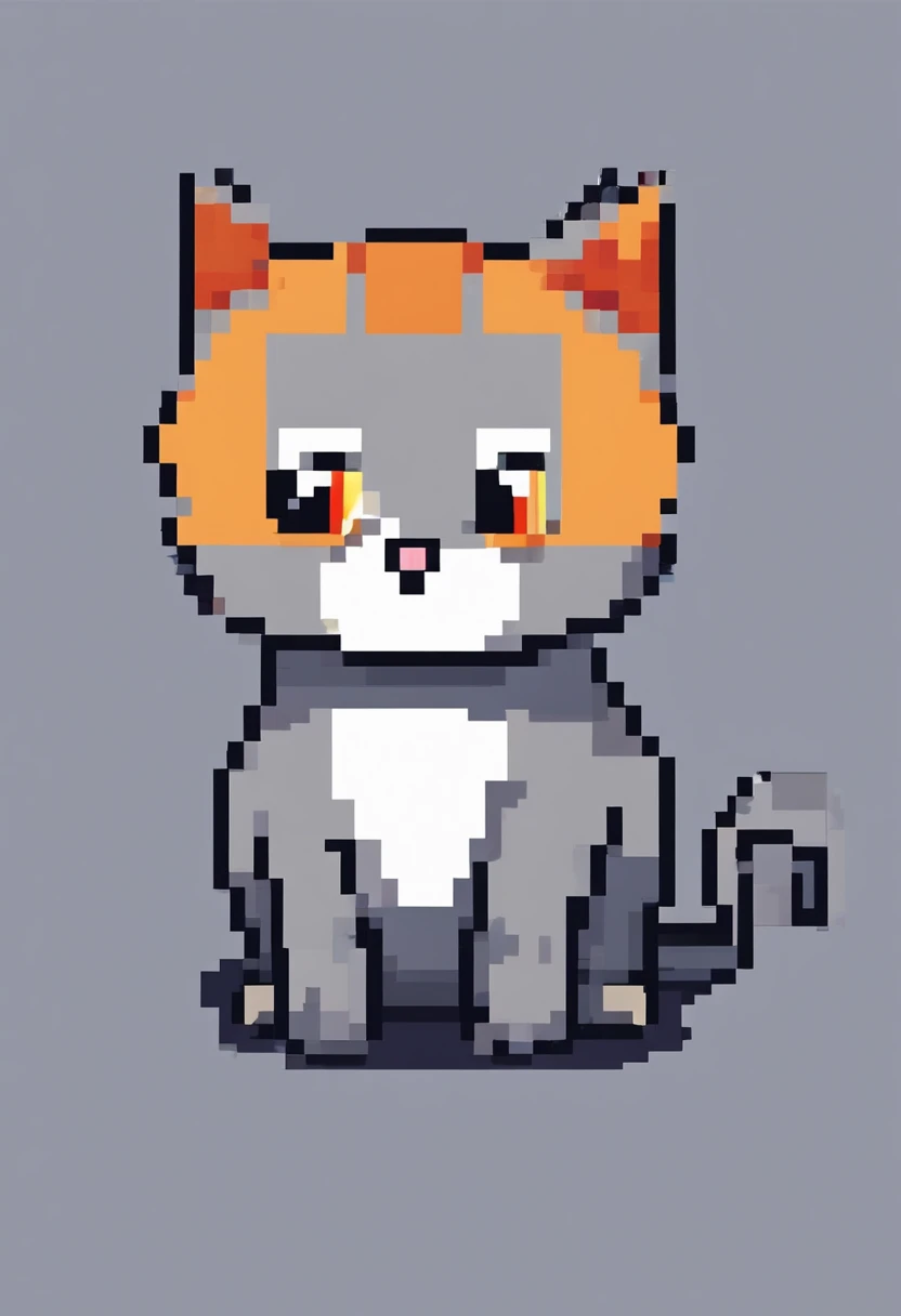 gray cat