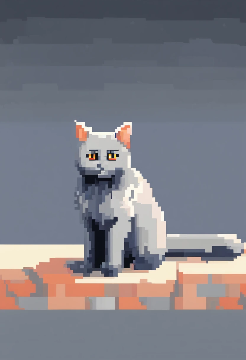 gray cat