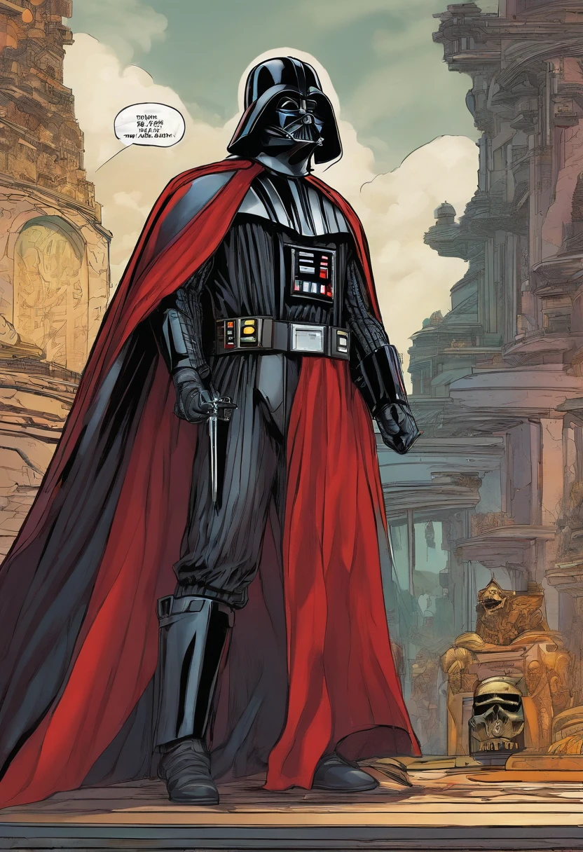 Darth Vader seated on his throne emerges as the supreme symbol of the power of the dark side with fury as he inflicts fear and obedience wherever he goes photorealistic well detailed 8K UHD cinematic masterpiece Dark throne with skulls around it, Hyper realistic, Octane rendering, mega realistic, turbulent sky in the background, best quality, masterpiece