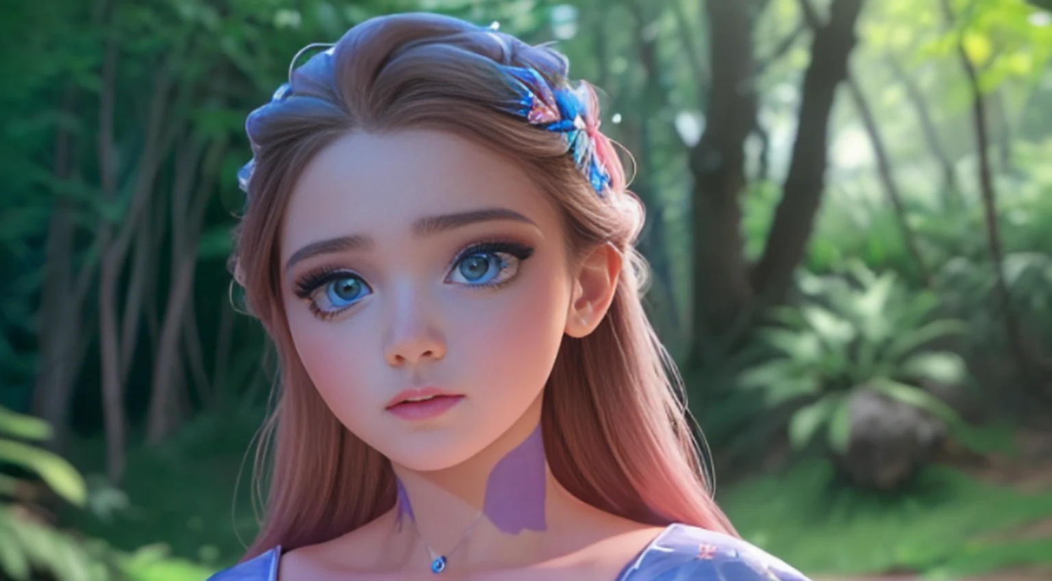 A woman in a light pink dress standing in a cherry forest, Artgerm, paisagem realista, Artgerm detalhado, olhos perfeitos, rosto perfeito, Ultra Detalhado, tiro de corpo inteiro, (Skindentation: 1.5), realista, realista, (obra-prima: 1.5), arte conceitual, detalhes intrincados, altamente detalhado, realista, octane rendering, 8K, motor irreal, dinamic pose, melhor qualidade, alta resolução, (rosto realista: 1.1), (hiper-realismo: 1.1) , ((full_body)), olhos perfeitos, (pele brilhante: 1.2), ((penteado))), ((perfect hands))), (fundo muito detalhado), ((dynamic background), ((rain day), (cerejeiras), ((1girl)), Vestindo um manto, (((Manto de fluxo))), ((Olhos detalhados, Olhos de alta qualidade, Rosto de alta qualidade)), vestido azul claro extremamente complexos, magical robes), magia, (dramatic), epic, campo de flores, profundidade de campo, bokeh, 4k, gotica, cinzas, particules.
