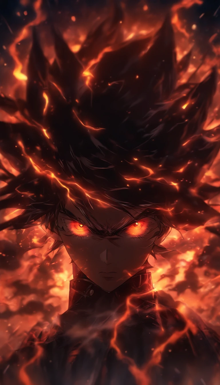 16 yaers old,Libido boy,Shota,Black color hair,black shirt,Square glasses,apathy,long whitr hair,with long bangs,messed up hair,unholy,Floating hair,glowing light eyes,magic rune,Catastrophic,Dynamic posture,Dangerous atmosphere,dreariness,be desperate, Glowing eyes, Intense, blood red and black uniform, Solo, modern, City, Streets, Dark clouds, thunderstorm, heavy rain,, Dramatic lighting,, (Masterpiece:1.2), Best quality, high resolution, Beautiful detailed, Extremely detailed, Perfect lighting,