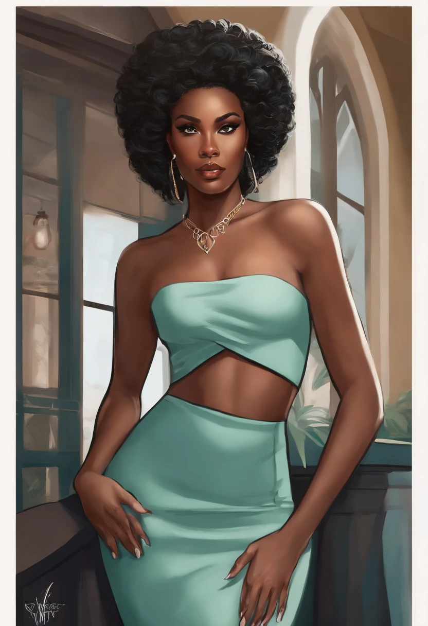 Biola is a gorgeous black woman in her late 20s. She is a teacher in high school. She's a master manipulator, using her charm and seduction to draw men towards her and bend them to her will to gain power. She has a history of causing trouble and has no problem using violence or fear-mongering to get what she wants.