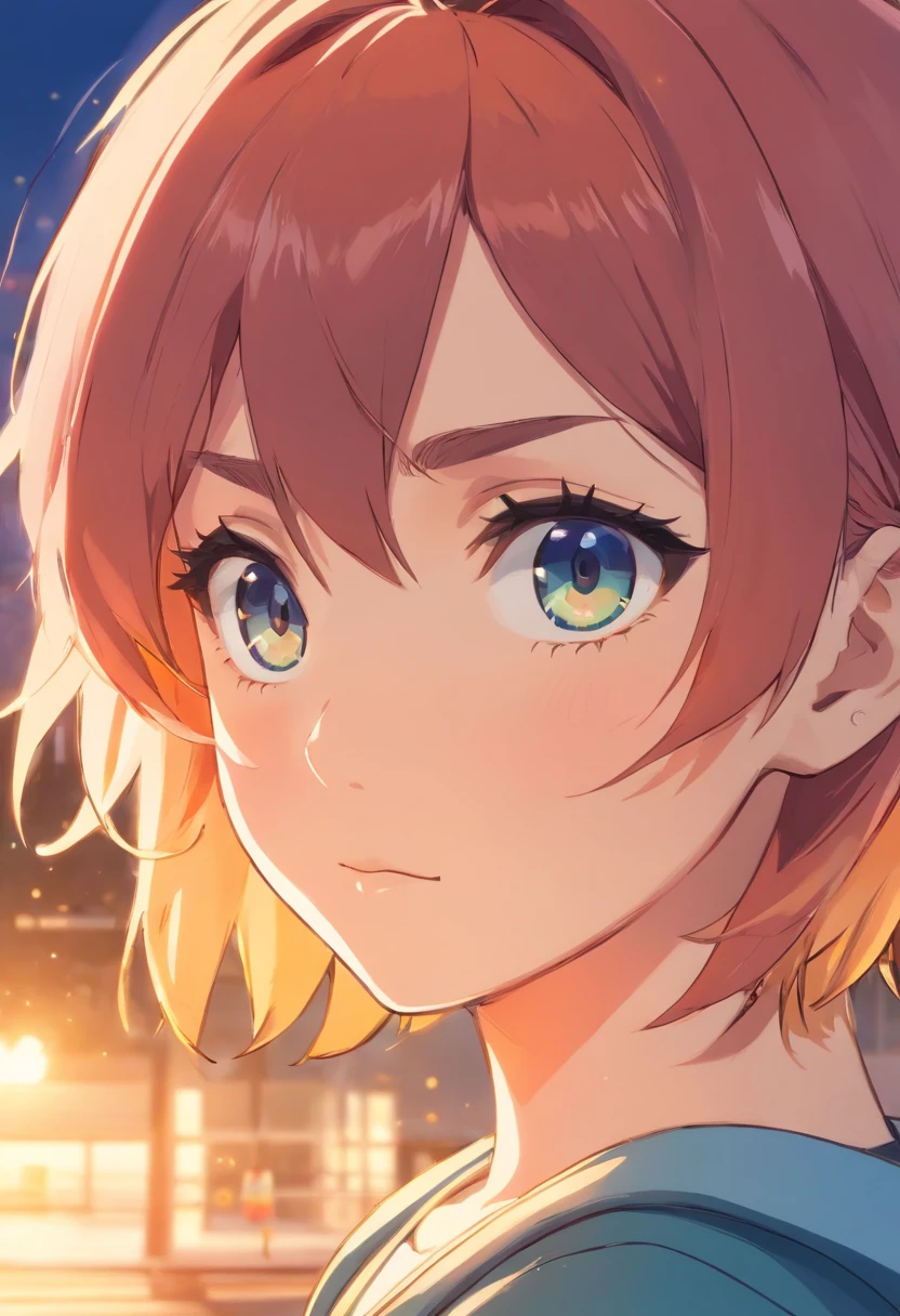 https://images.app.goo.gl/toFtwJKmHX7Z9vv57 Un personaje de dibujos animados al estilo de anime, similar a naruto uzumaki de la cintura hacia arriba, luciendo impresionante, rostro neutro, estilo de renderizado 2D, slightly anamorphic, staring at the camera, con el rostro claramente visible, DVD screenshot in ultra high definition quality (UHD), dibujo animado, ultra detalle, detalles intrincados, volumetric illumination, modelo 2D, falso, Cinematographer, arte digital, 8K, futuro, Cinematographer, Ultra wide angle, profundidad de campo, hiperdetallado, detalles asombrosos, detalles intrincados, with a beautiful gradation of colors, cinemactic, dibujo animado, anime, Captured with a 25mm lens in an aspect ratio of 9:16.