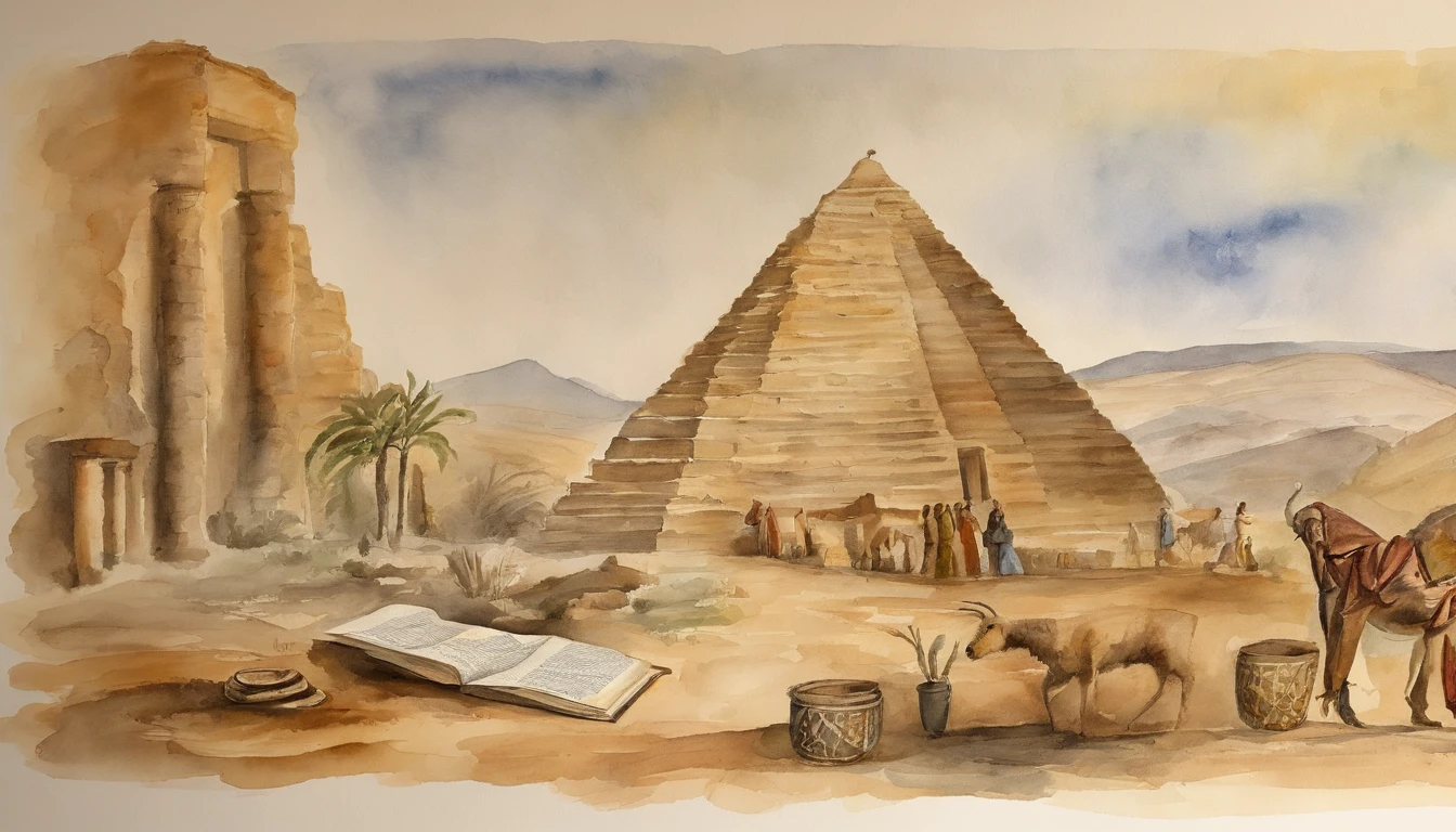 Pablo escribiendo la Biblia 2,000 years ago