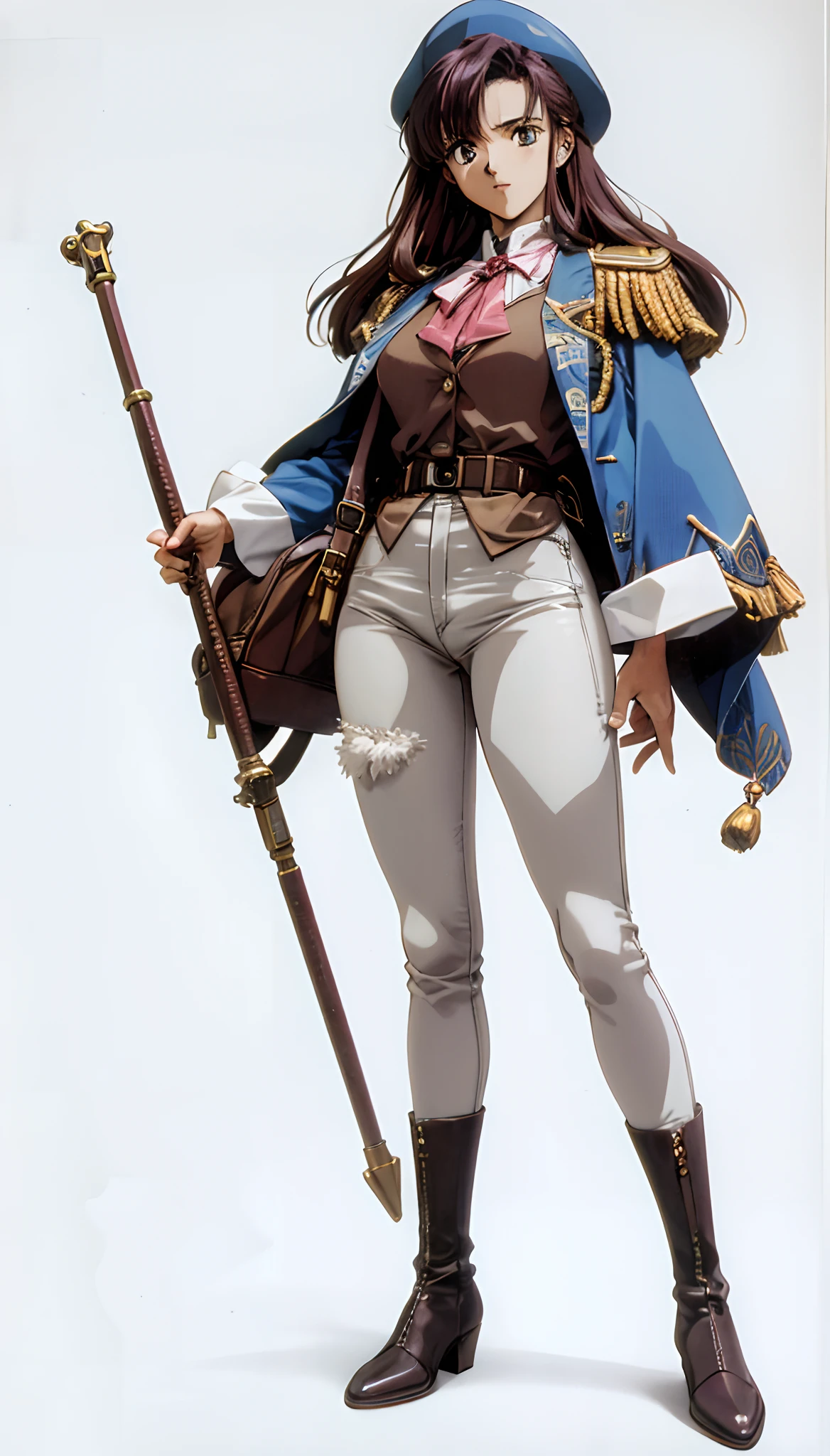 urushihara satoshi, 90s, retro artstyle, 90 style