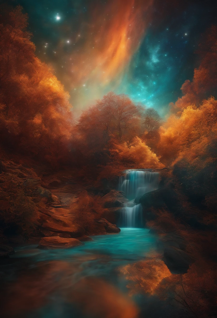 An abstract image representing the concept of something grand and transcendental.