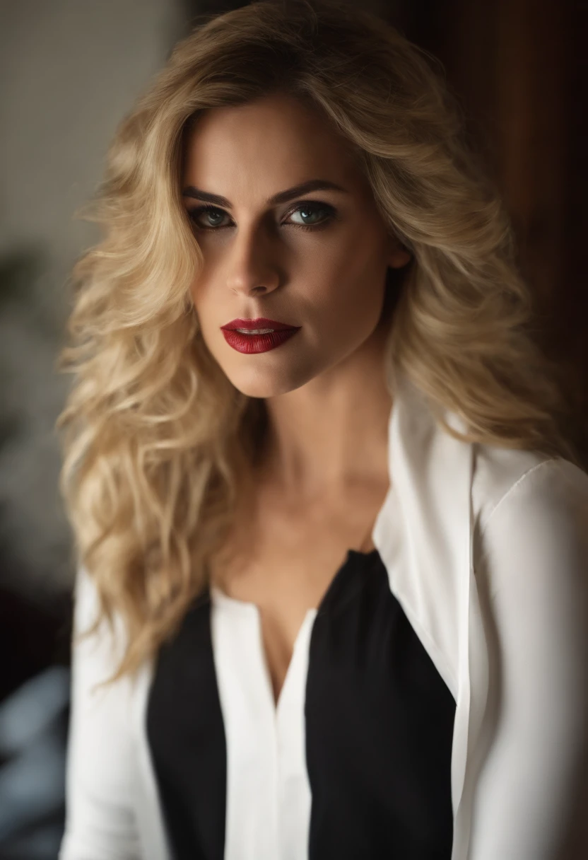 1fille,30 years old , gros seins, Yeux verts, latina, 1m75, ultra sexy, faux blond, pris en entier , regard suggestif , position suggestive.
