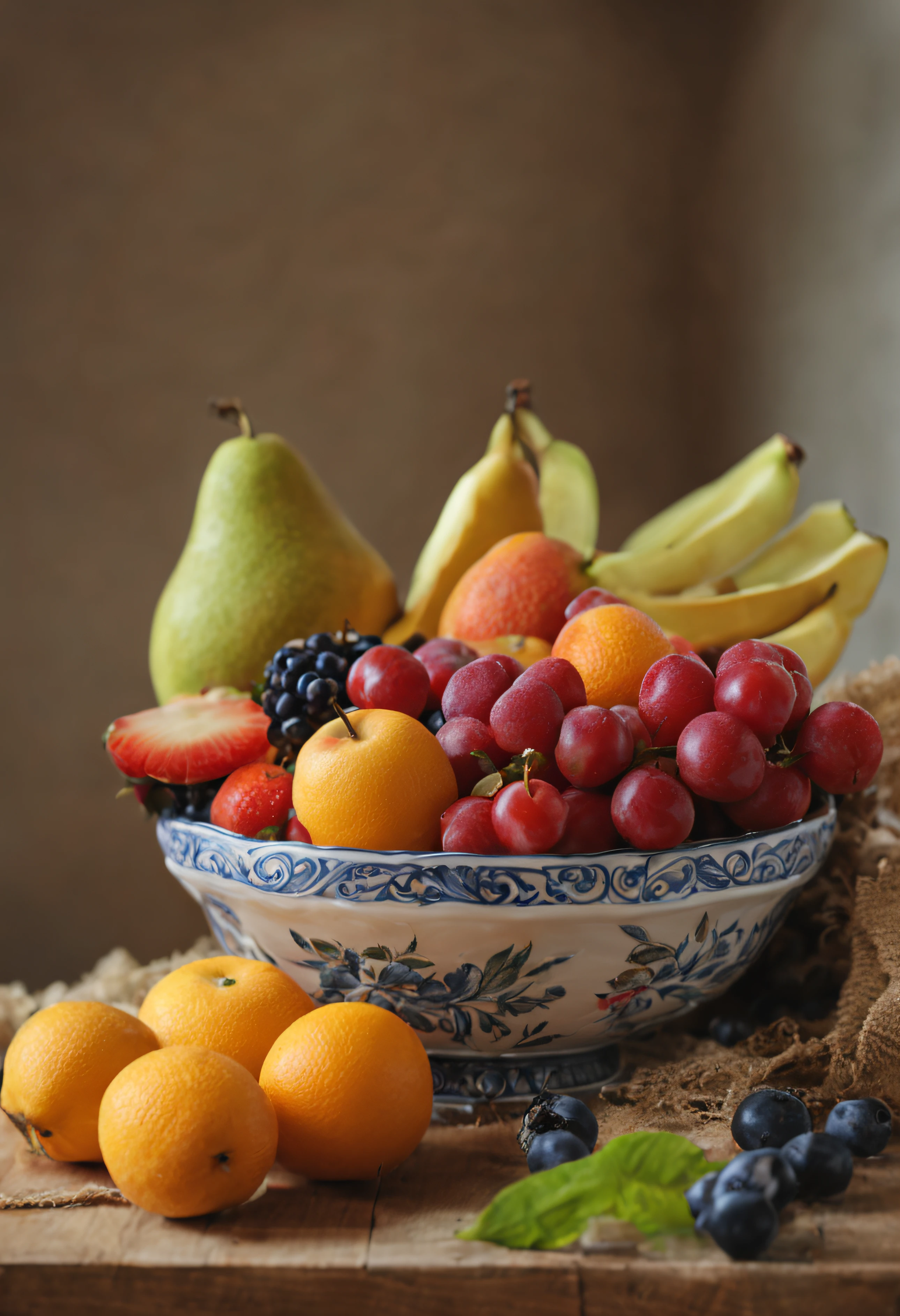 bowl of fruits, footage