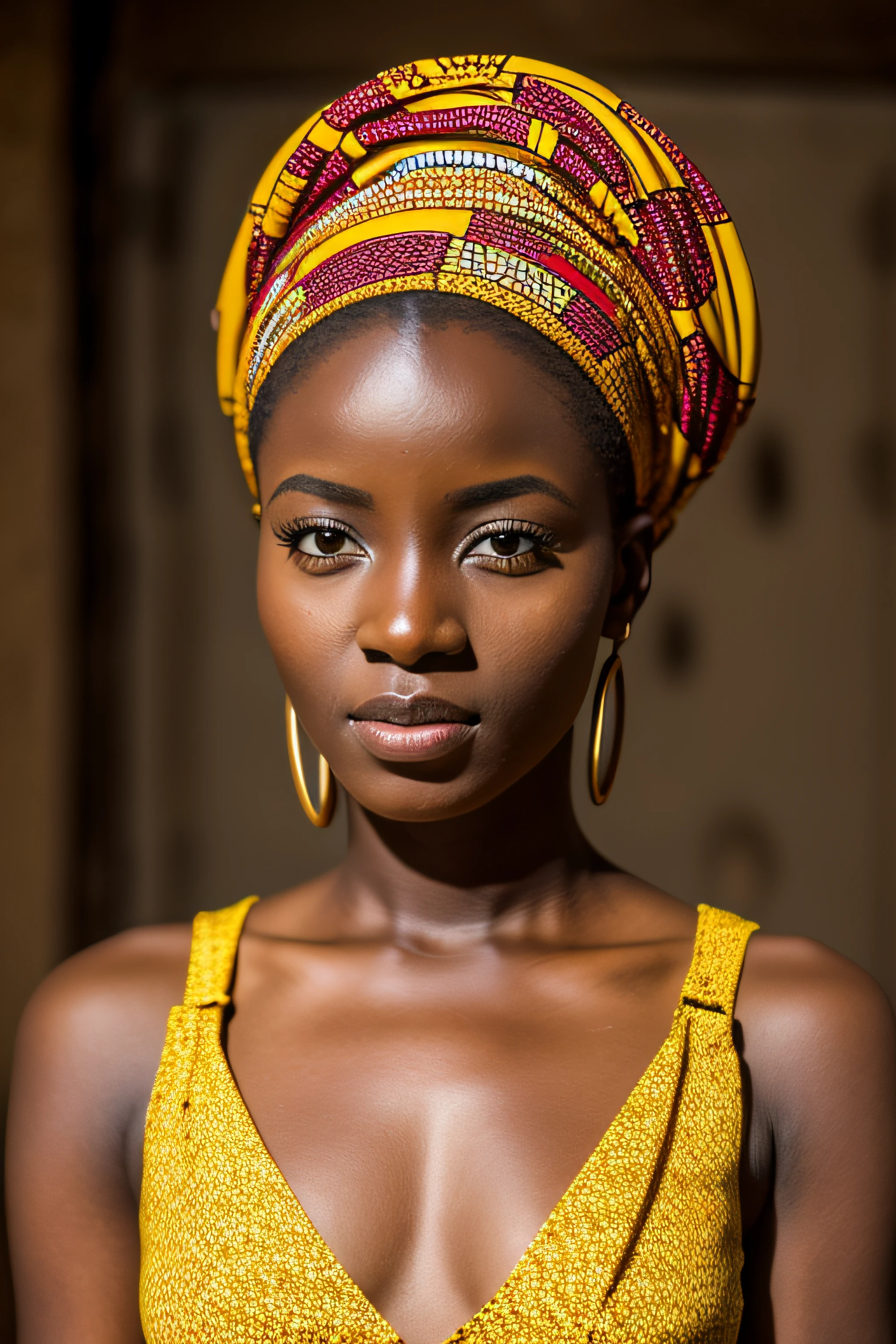 african rwandese girl named uwase, beautiful african girl, young woman, beautiful female model, shot 8k
