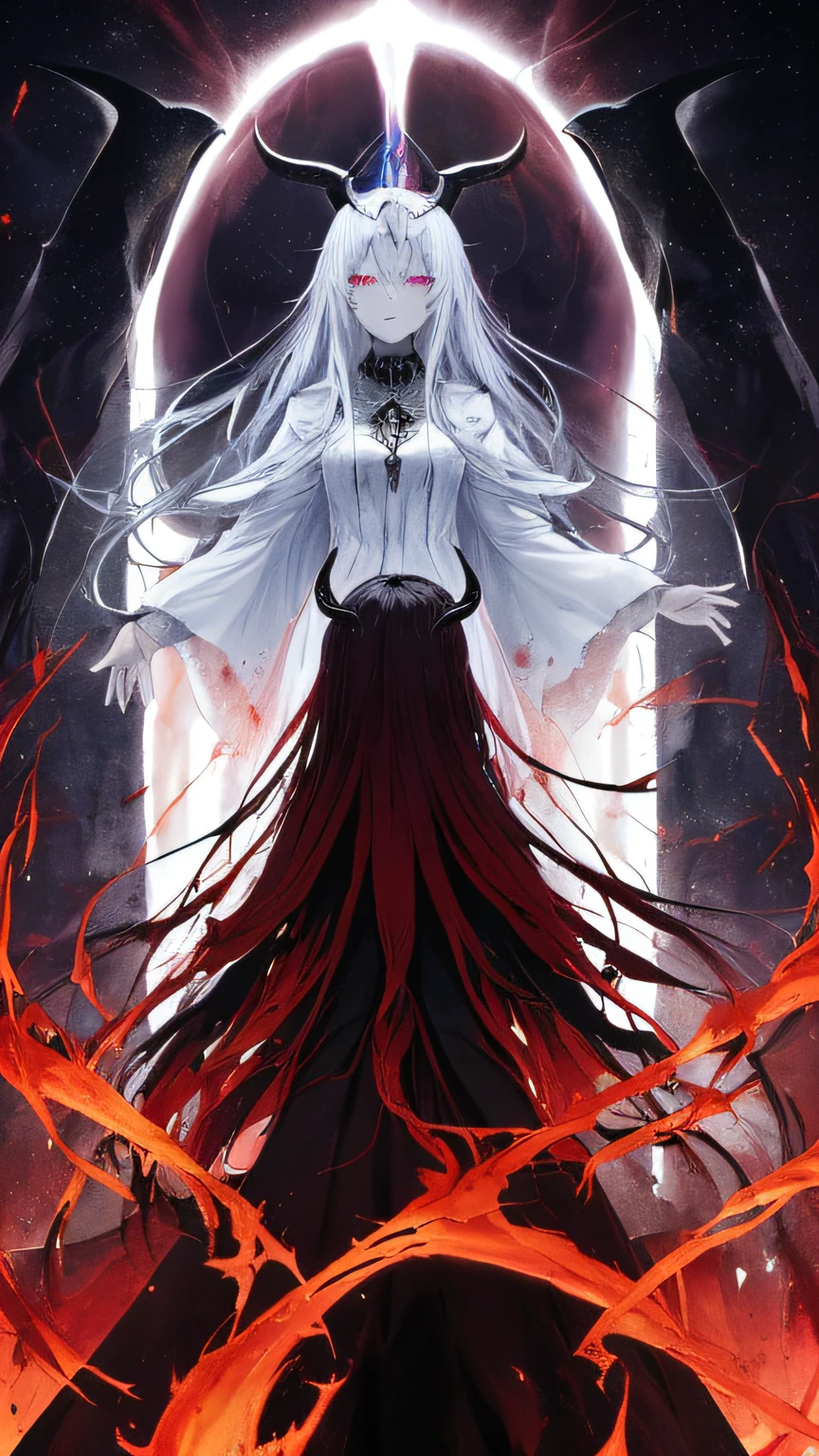 (pele clara), (demon horns), (fundo celestial), seios grandes, immortal temptation takes over my mind Damned Fallen weak on his knees, summon the force of chaos I am the approaching storm Provoking black clouds in isolation I am the claimant of my name Born in flames, I was blessed My family's coat of arms is a demon of death Forsaken, I was awakened Ashes of a phoenix in divine darkness Descending misery Fate chasing time Inherit the nightmare, surrounded by fate I can't run away Keep walking the line between the light Diverted Through empty corridors I will not surrender 5r The truth revealed in red-hot eyes We fight through fire and ice forever Two souls once lost, e agora elas se lembram Eu sou a tempestade que se aproxima Provocando nuvens negras e isolamento Eu sou recuperador do meu nome Nascido em chamas, I was blessed My family's coat of arms is a demon of death Abandoned, I was awakened Ashes of a phoenix in divine darkness Descending misery Fate chasing time Disappearing into the night Lost shadows left behind Obsession is pulling me Fading, I have come to take what is mine Lurking in the shadows under the veil of night Constellations of blood pirouettes Dancing through the graves of those who are at my feet Dreams of the black throne I keep repeating An abandoned of darkness, summoned from the ashes The puppet master gathers all the masses Pulling strings, twisting minds as the blades strike You want that power? So come on, try and take Beyond the tree The fire burns The secret love The lineage yearns The dark minds embrace each other Crimson joy Your dark heart Heals or destroys? Enterre a luz bem fundo Deixe de lado, there's no way back home We're burning chaos in the wind Floating in the ocean alone