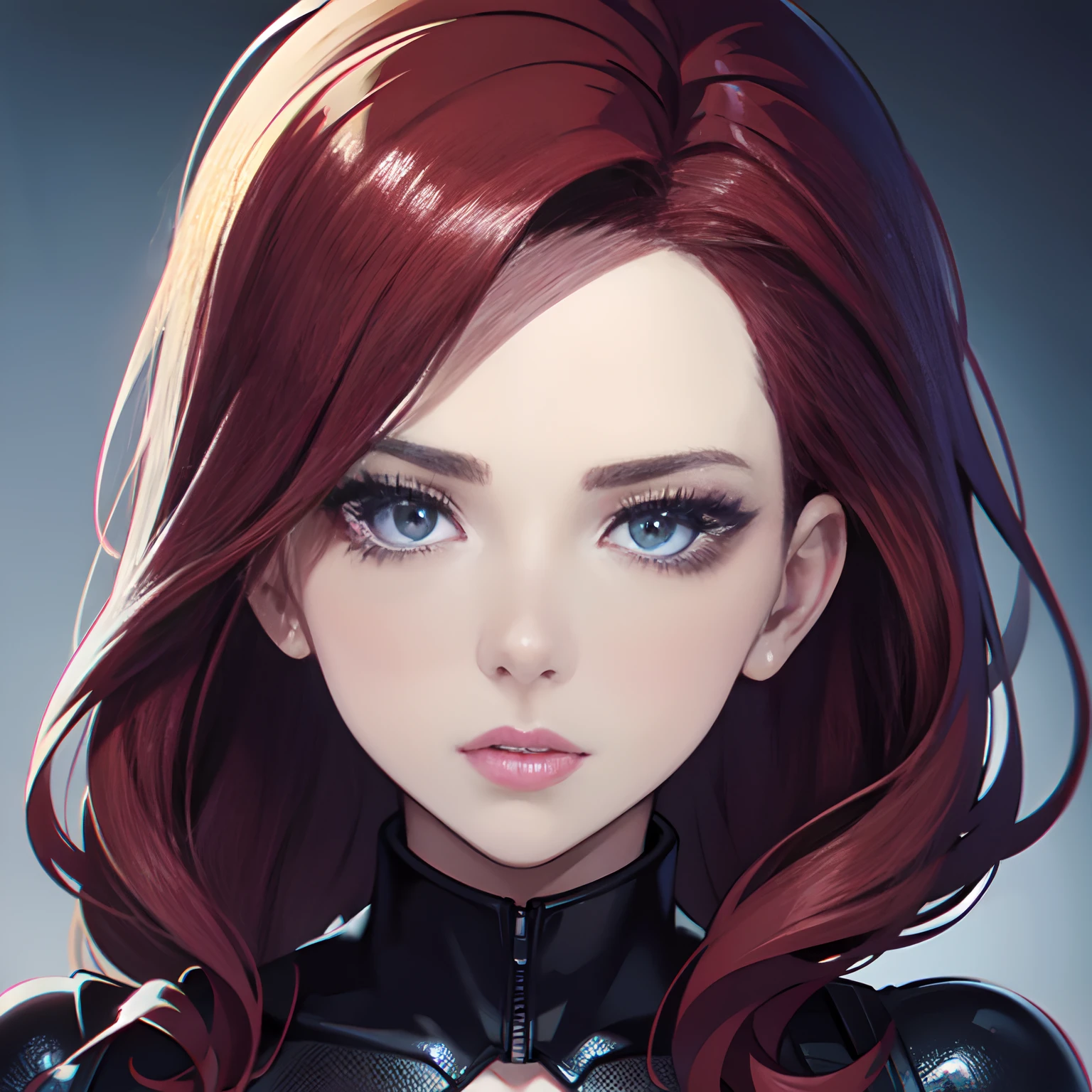 Black Widow(Scarlett Johansson), head shot