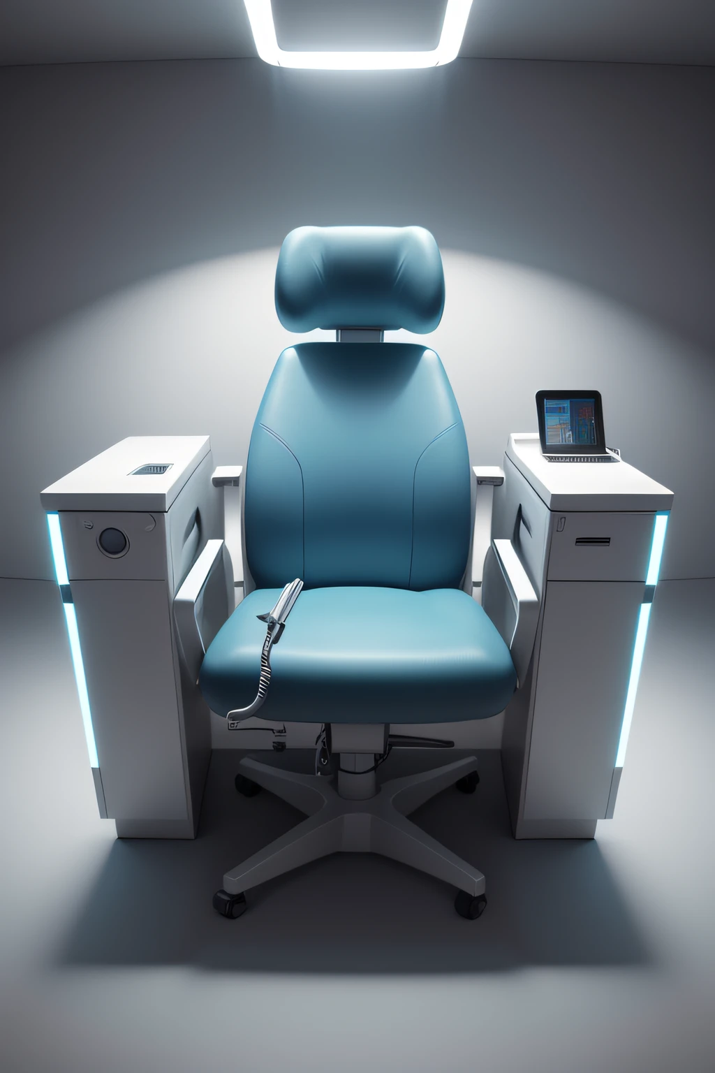 futuristic dental chair