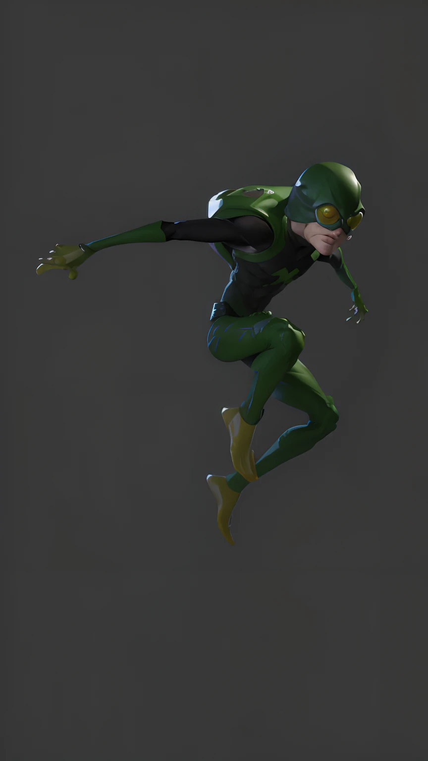 a super hero, frog boy, realistic, super detail, 8k